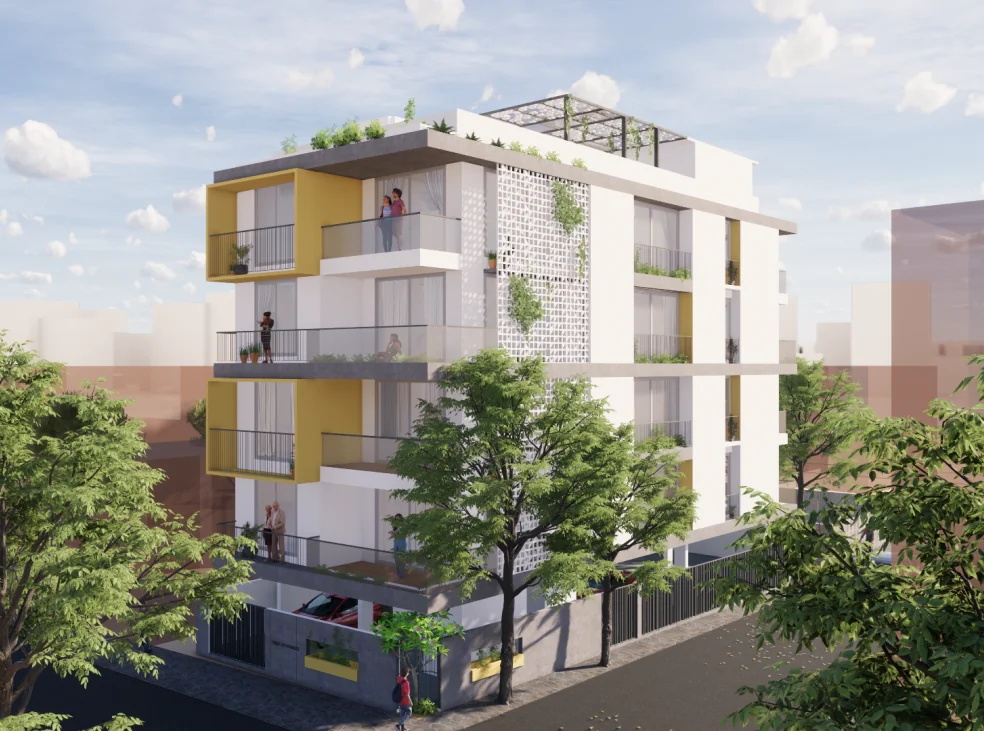 TechnoPrime Vasudha residential building in J.P. Nagar, Bangalore